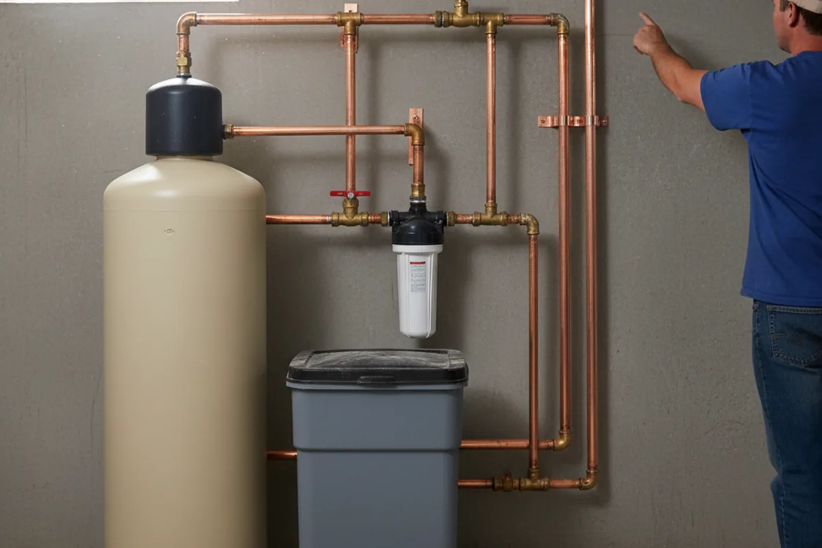 Whole-house water treatment system installed in Manchester